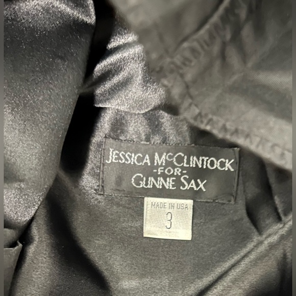 Jessica McClintock for Gunne Sax strapless mini dress - Picture 10 of 12